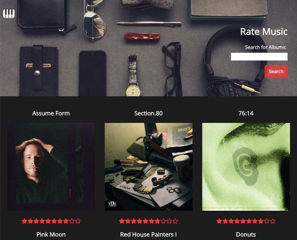 rate music app